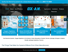 Tablet Screenshot of ox-an.com